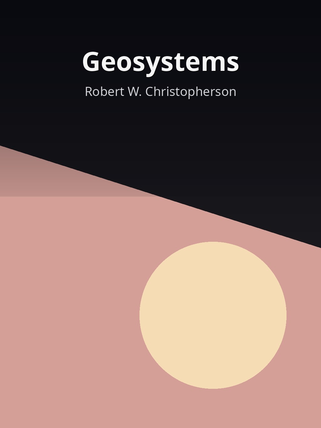 Geosystems by Robert W. Christopherson book cover