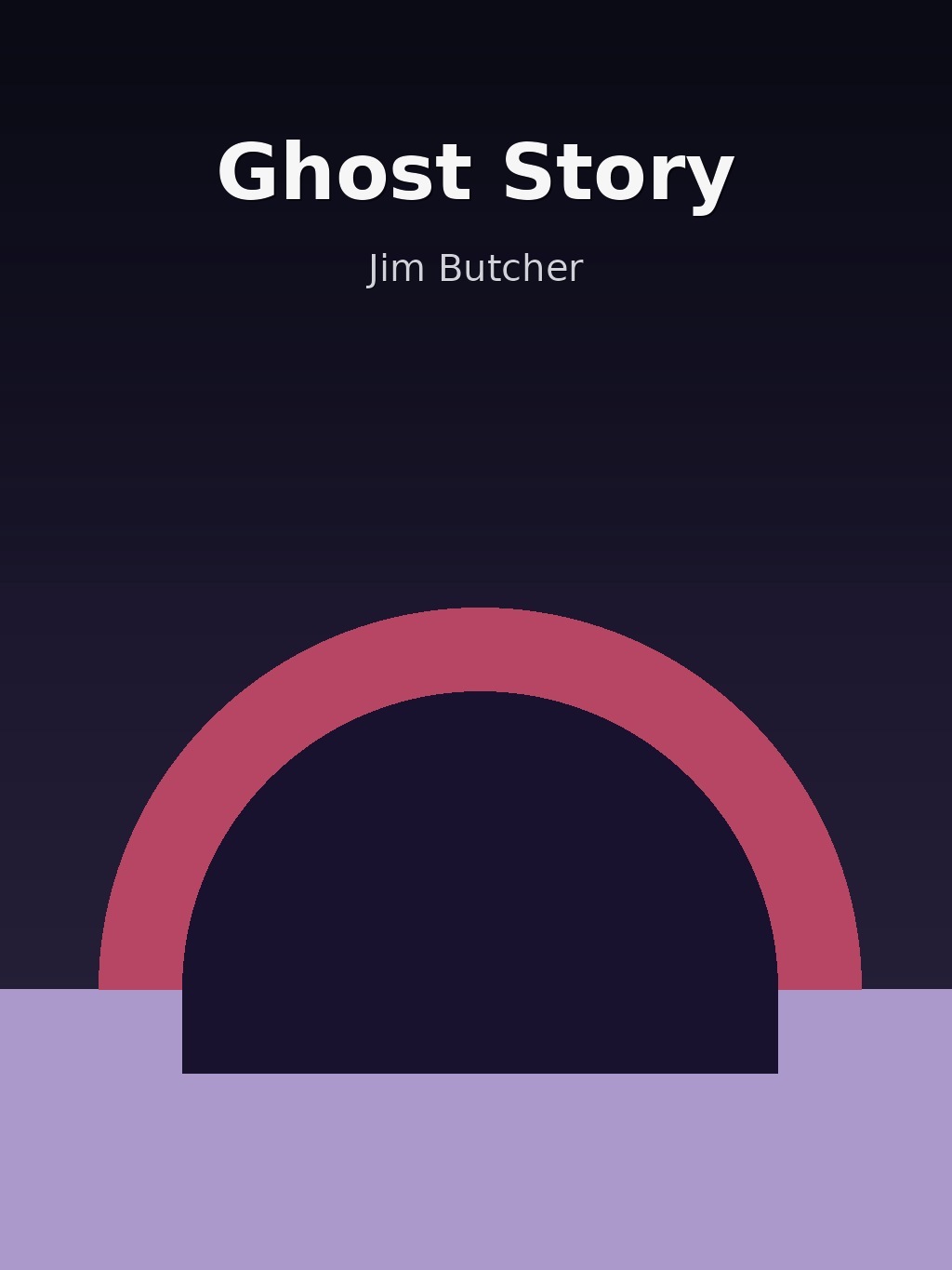 Ghost Story by Jim Butcher book cover