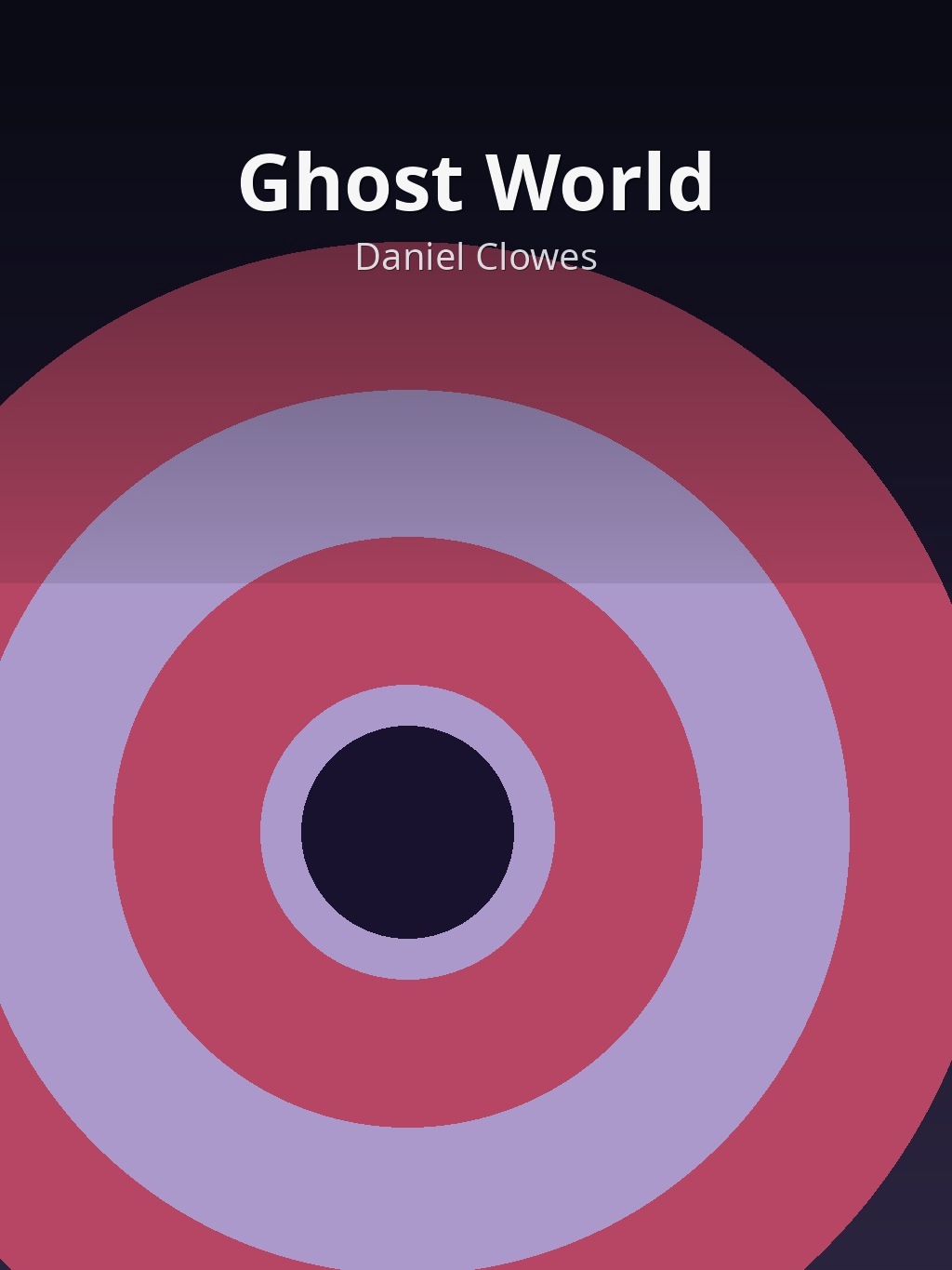 Ghost World by Daniel Clowes book cover
