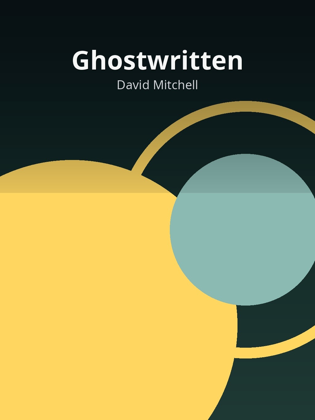 Ghostwritten by David Mitchell book cover
