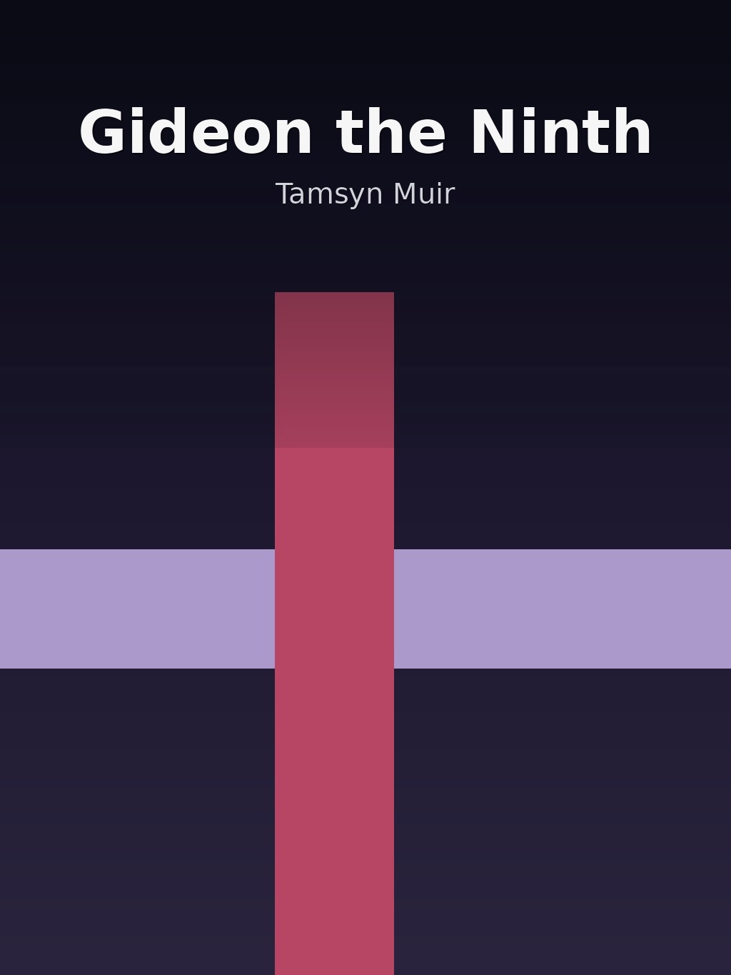 Gideon the Ninth by Tamsyn Muir book cover