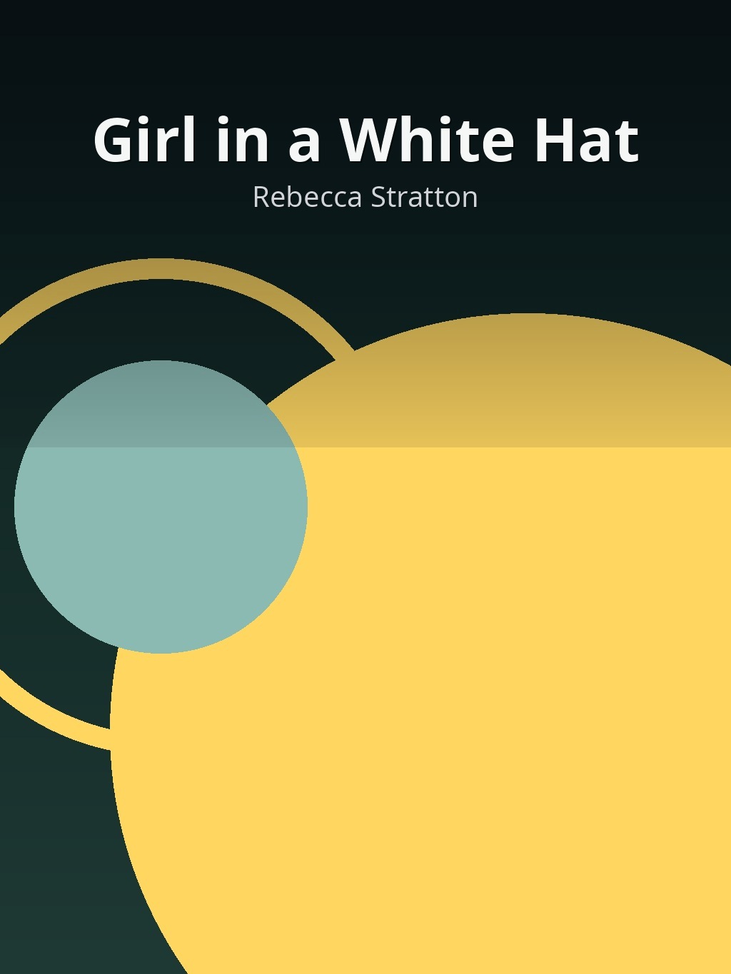 Girl in a White Hat by Rebecca Stratton book cover