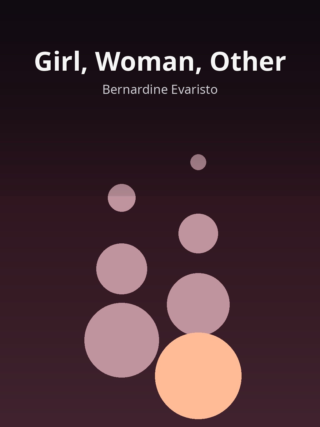 Girl, Woman, Other by Bernardine Evaristo book cover