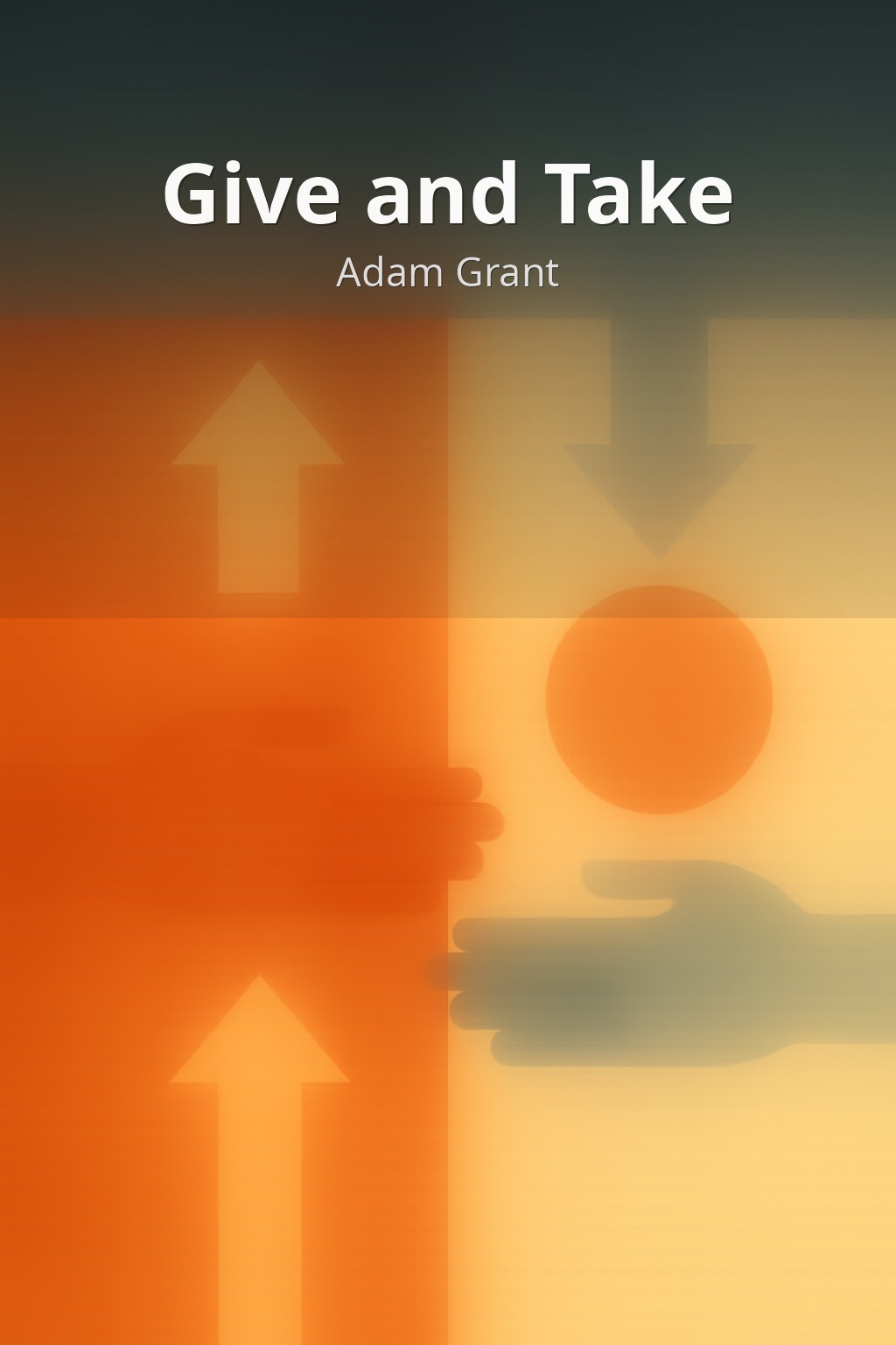 Give and Take by Adam Grant book cover