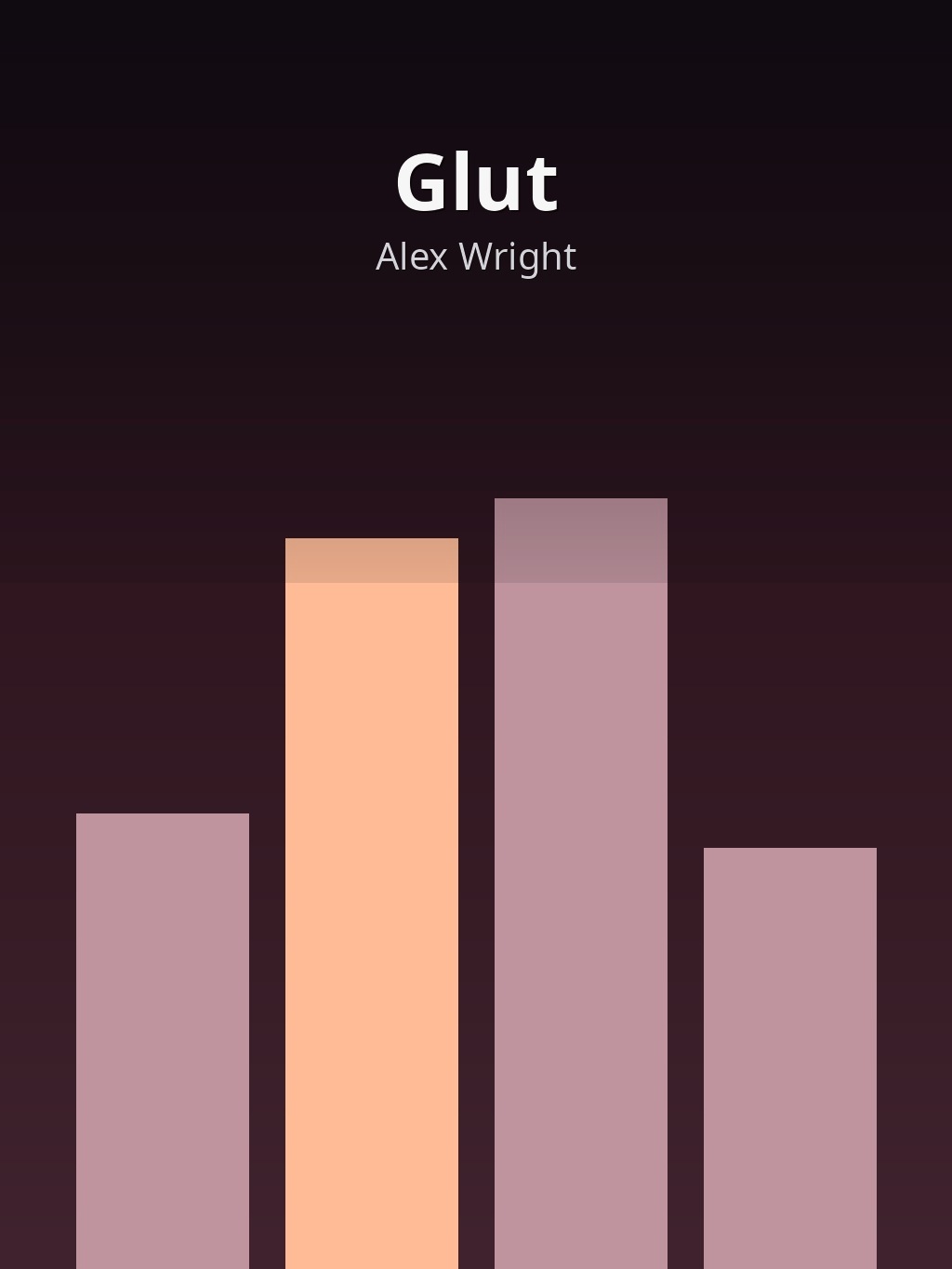 Glut by Alex Wright book cover