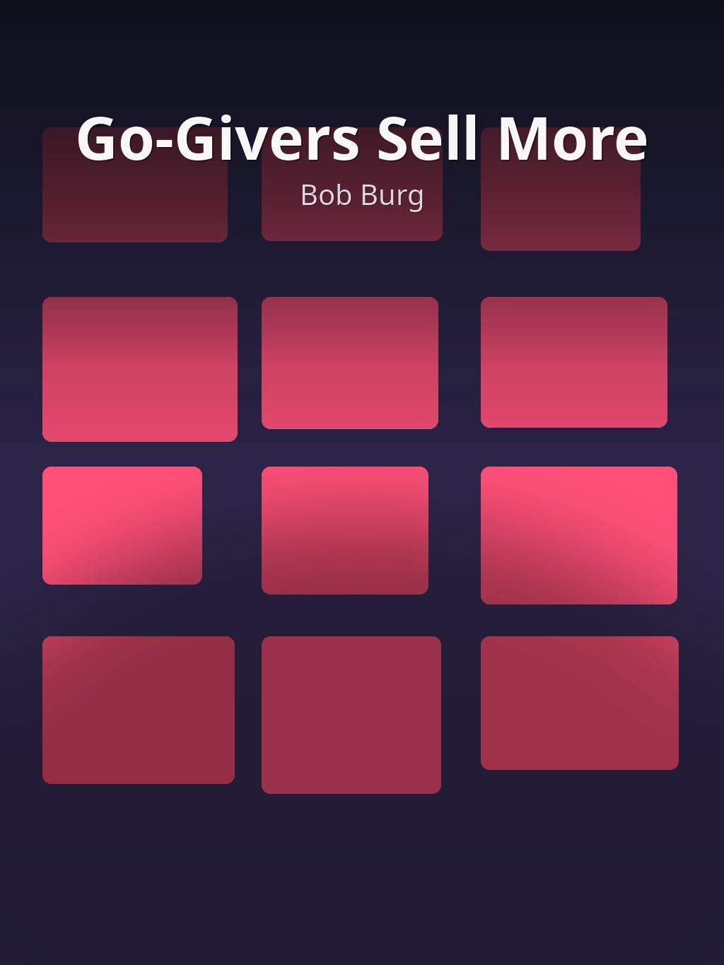 Go-Givers Sell More by Bob Burg book cover