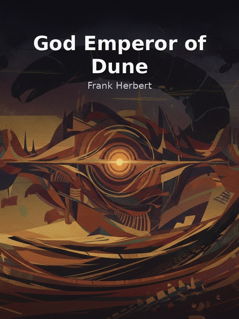 God Emperor of Dune by Frank Herbert book cover