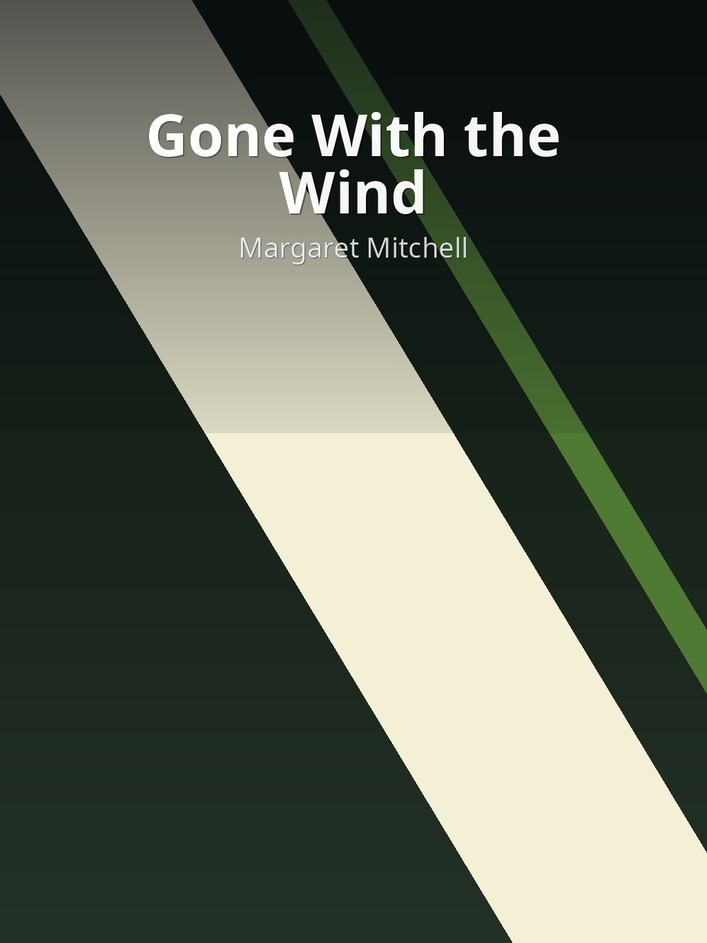 Gone With the Wind by Margaret Mitchell book cover