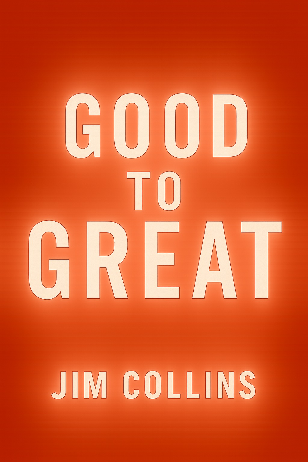 Good to Great by Jim Collins book cover