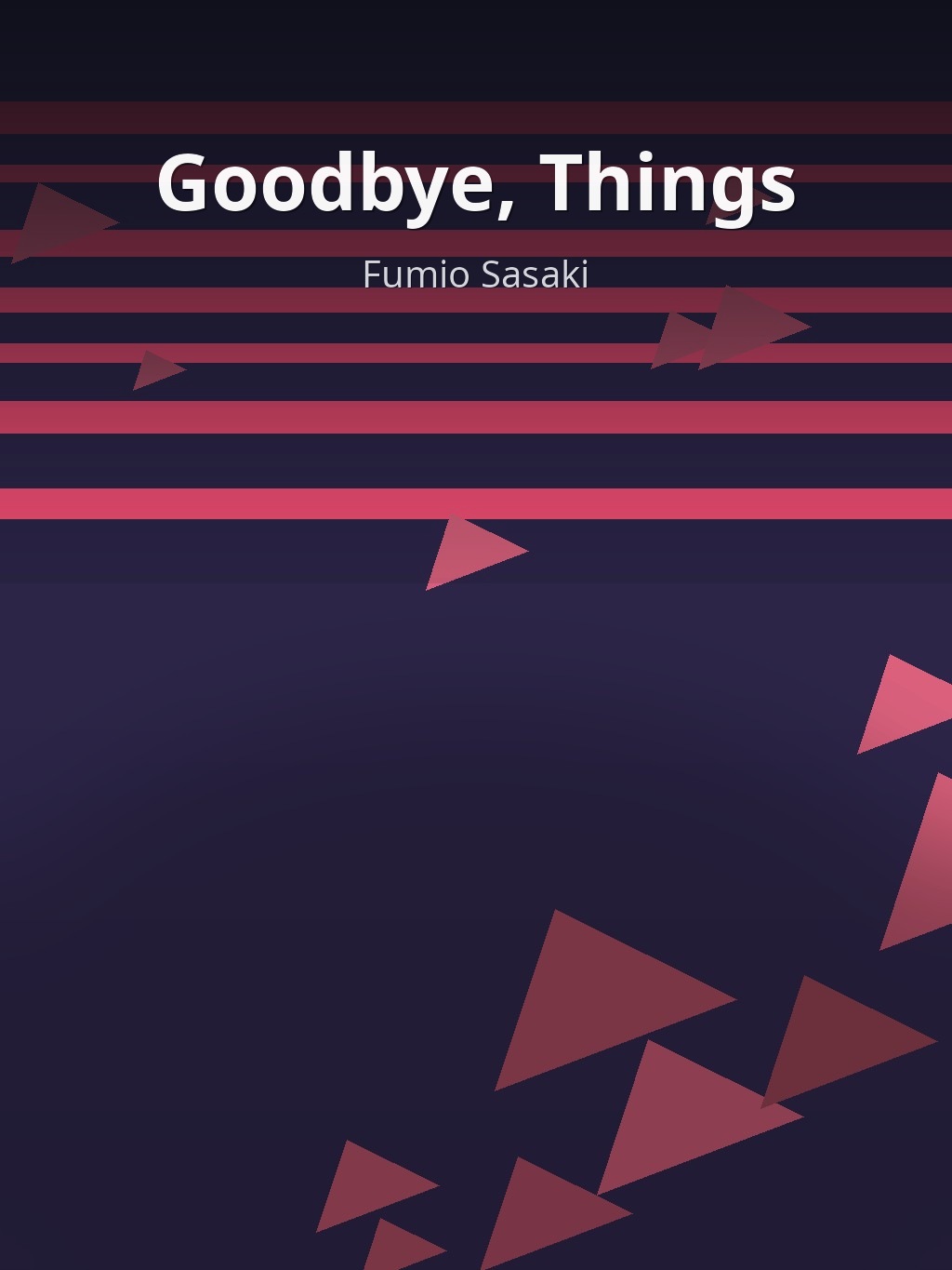 Goodbye, Things by Fumio Sasaki book cover