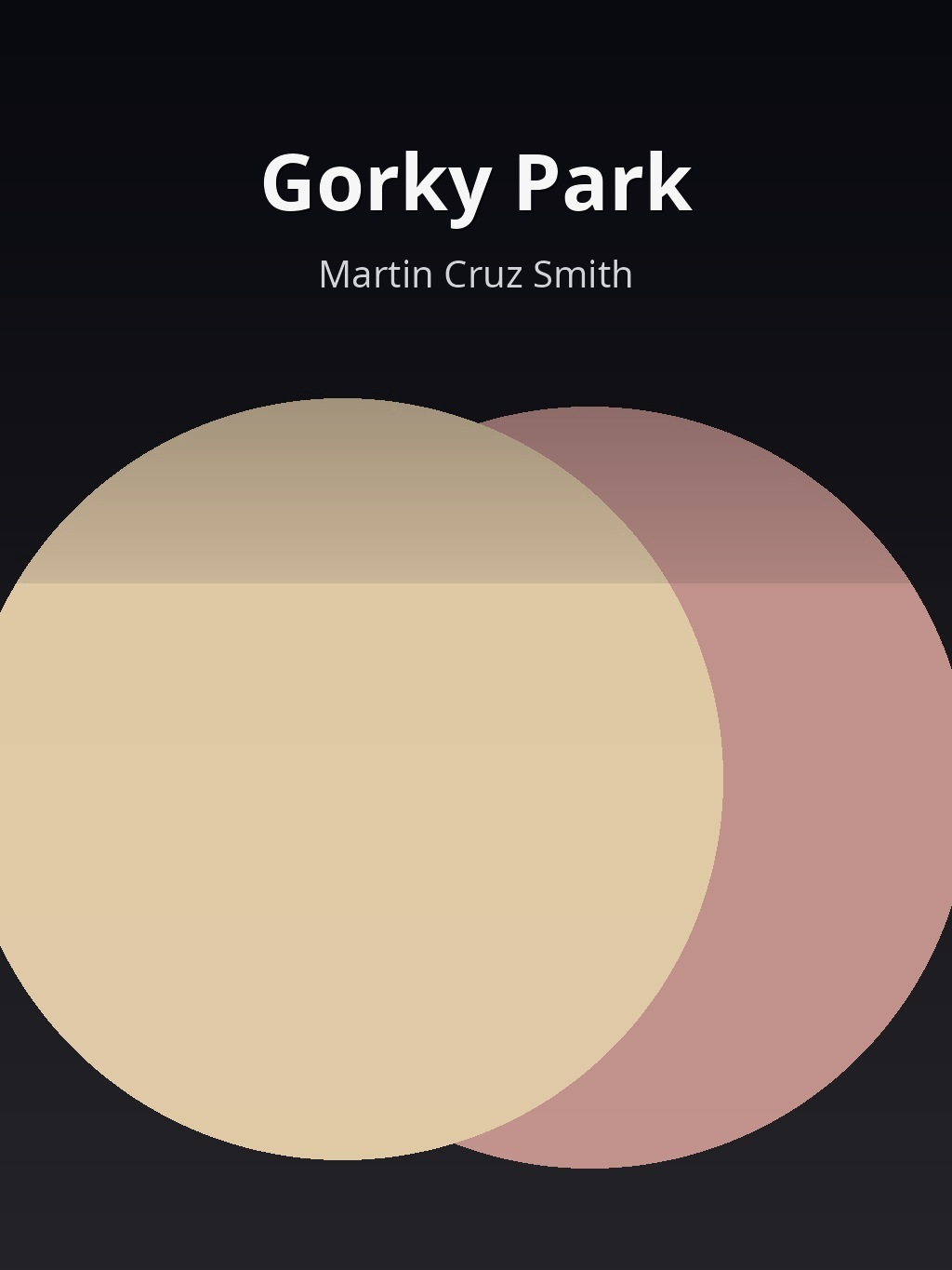 Gorky Park by Martin Cruz Smith book cover