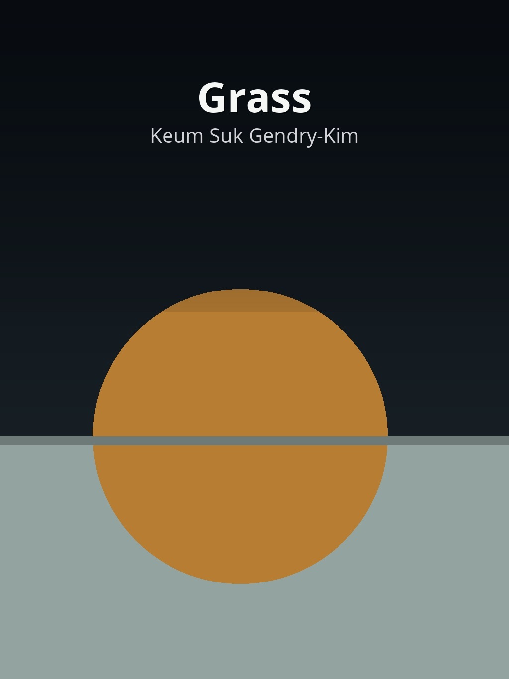 Grass by Keum Suk Gendry-Kim book cover