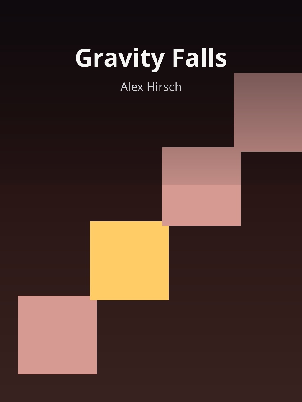 Gravity Falls by Alex Hirsch book cover