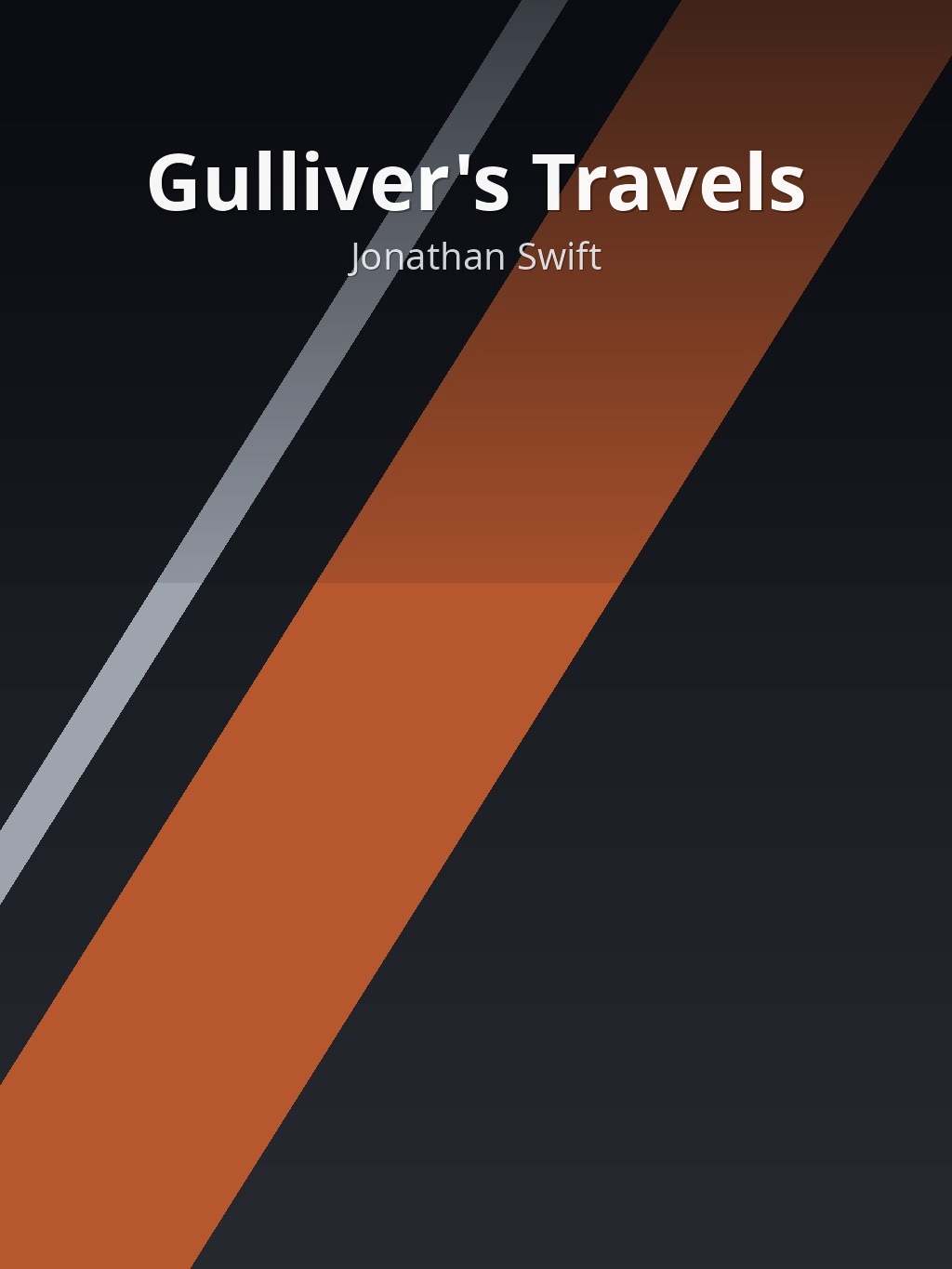 Gulliver's Travels by Jonathan Swift book cover