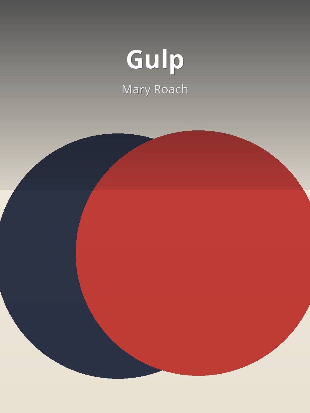Gulp by Mary Roach book cover