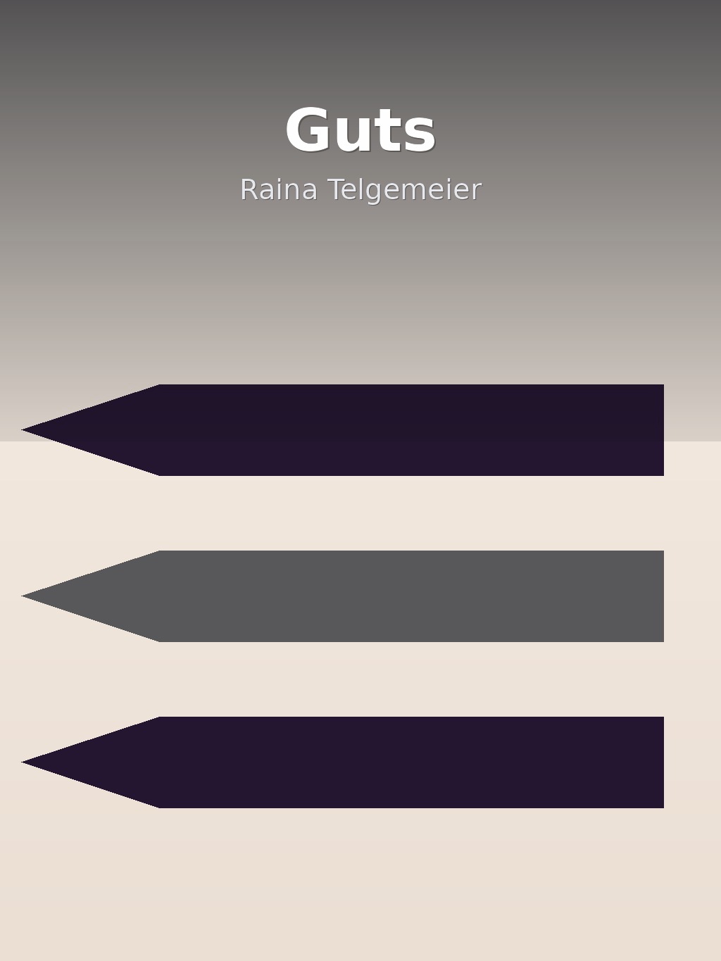 Guts by Raina Telgemeier book cover