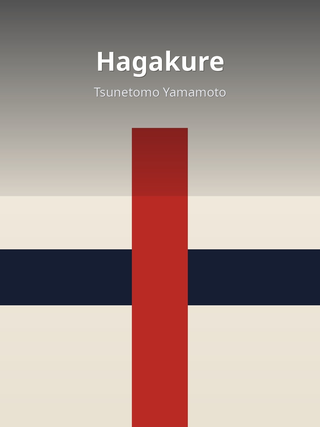 Hagakure by Tsunetomo Yamamoto book cover