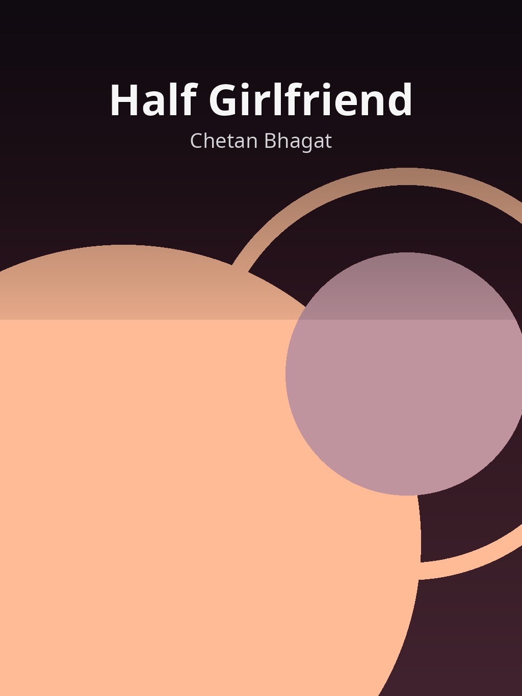 Half Girlfriend by Chetan Bhagat book cover