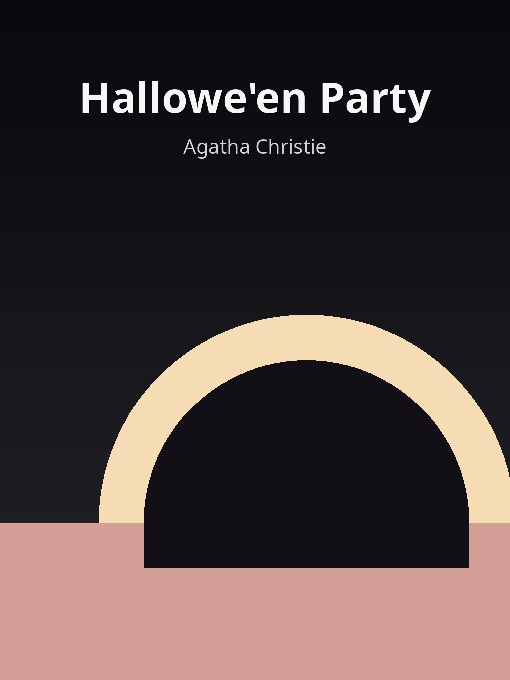 Hallowe'en Party by Agatha Christie book cover