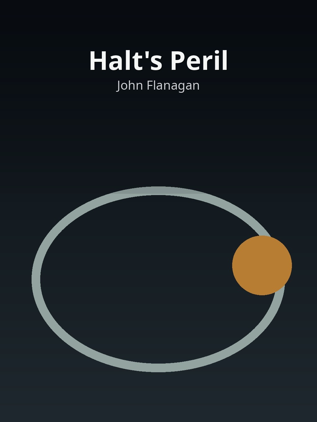 Halt's Peril by John Flanagan book cover
