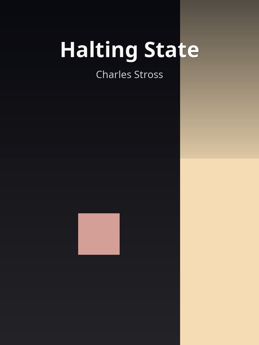 Halting State by Charles Stross book cover