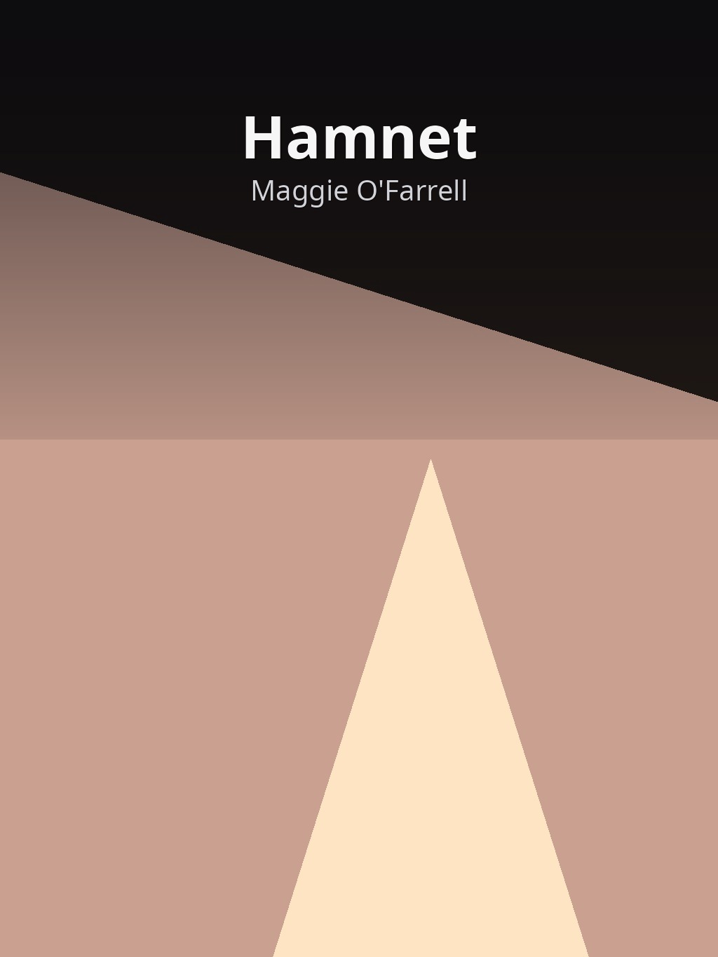 Hamnet by Maggie O'Farrell book cover