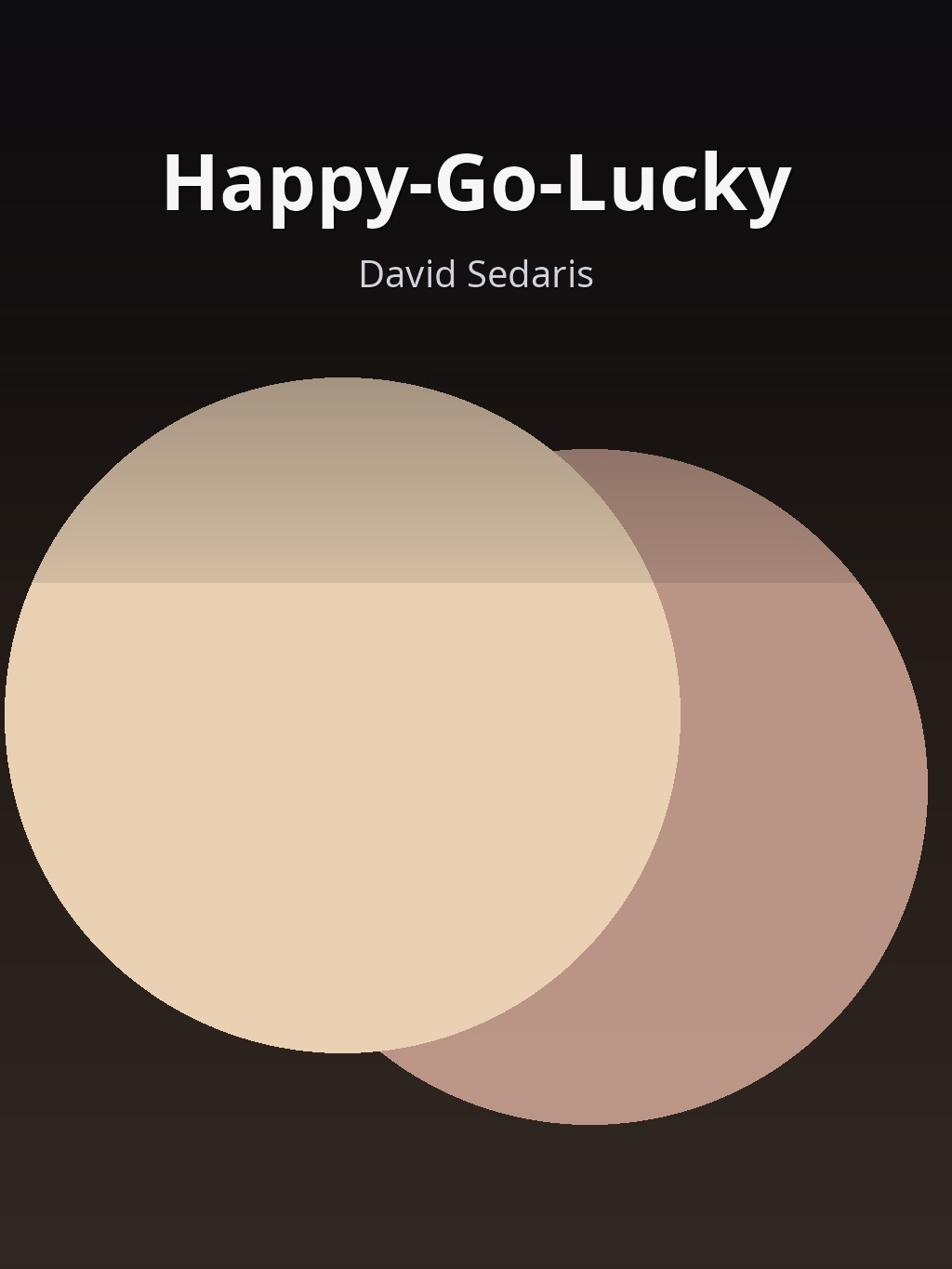 Happy-Go-Lucky by David Sedaris book cover