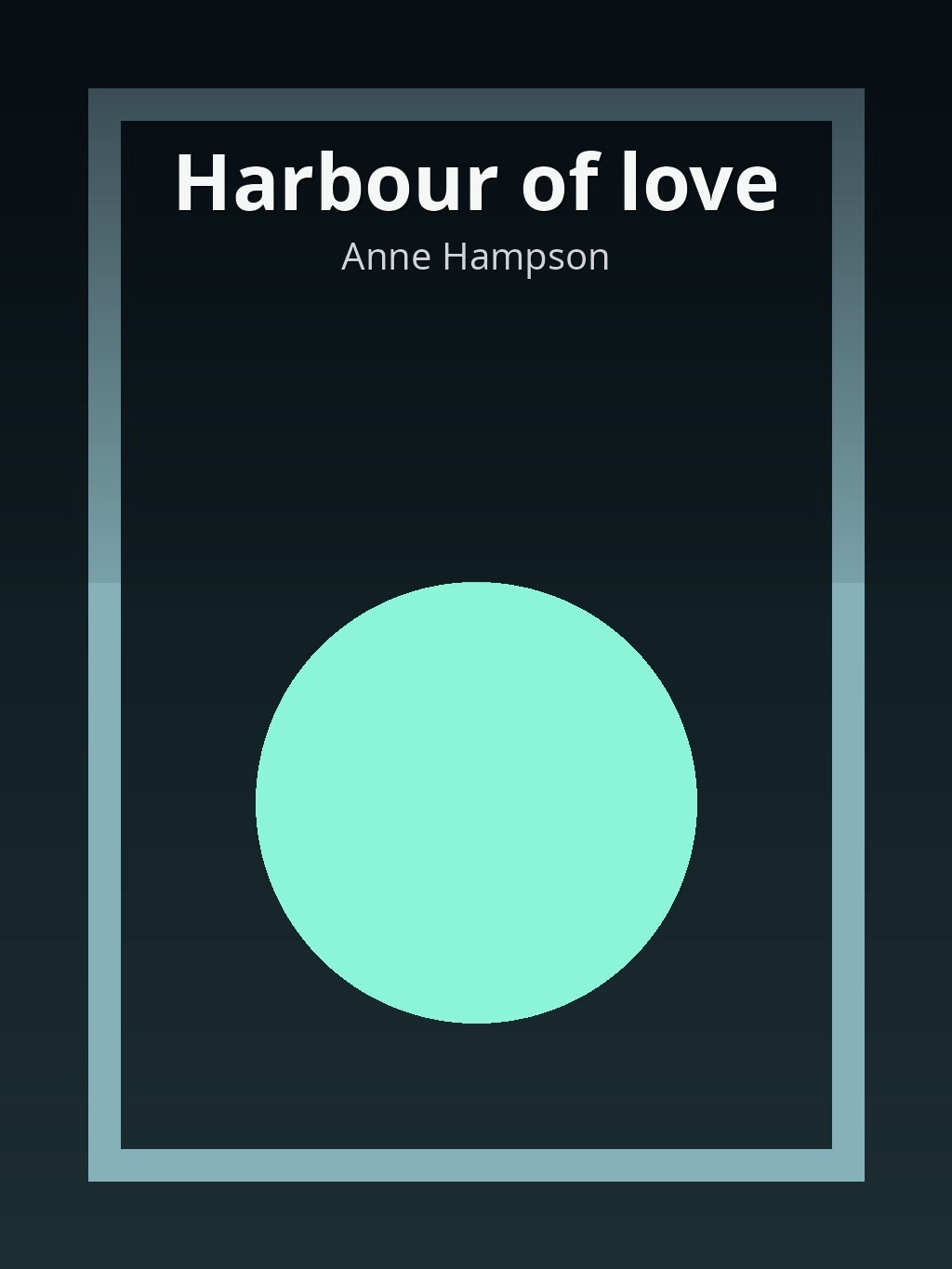 Harbour of love by Anne Hampson book cover