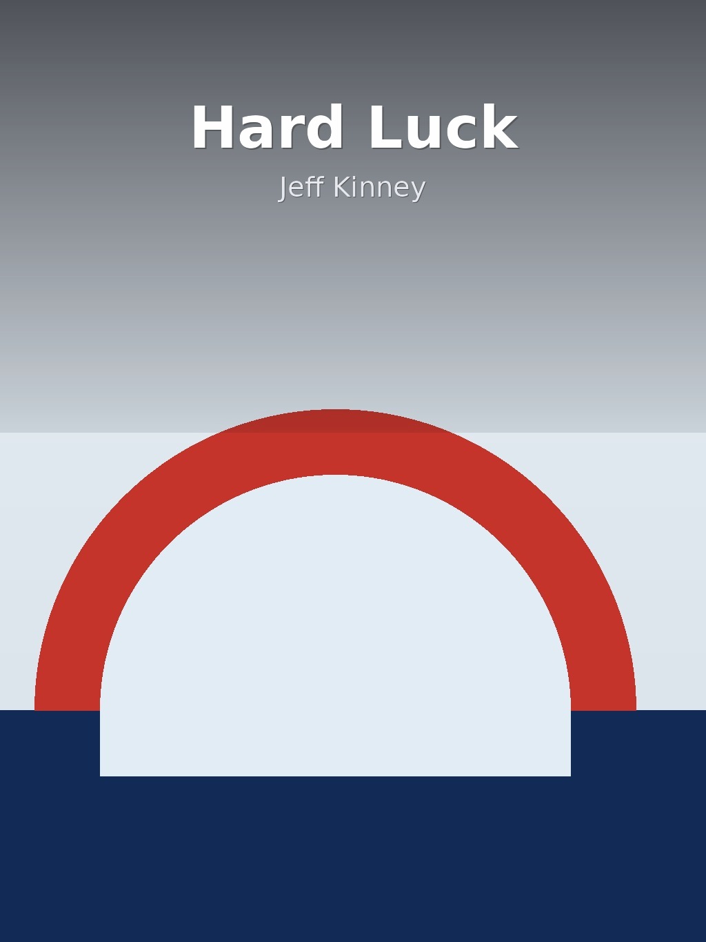 Hard Luck by Jeff Kinney book cover