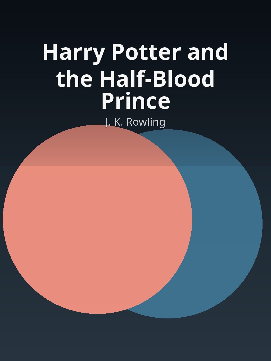 Harry Potter and the Half-Blood Prince by J. K. Rowling book cover