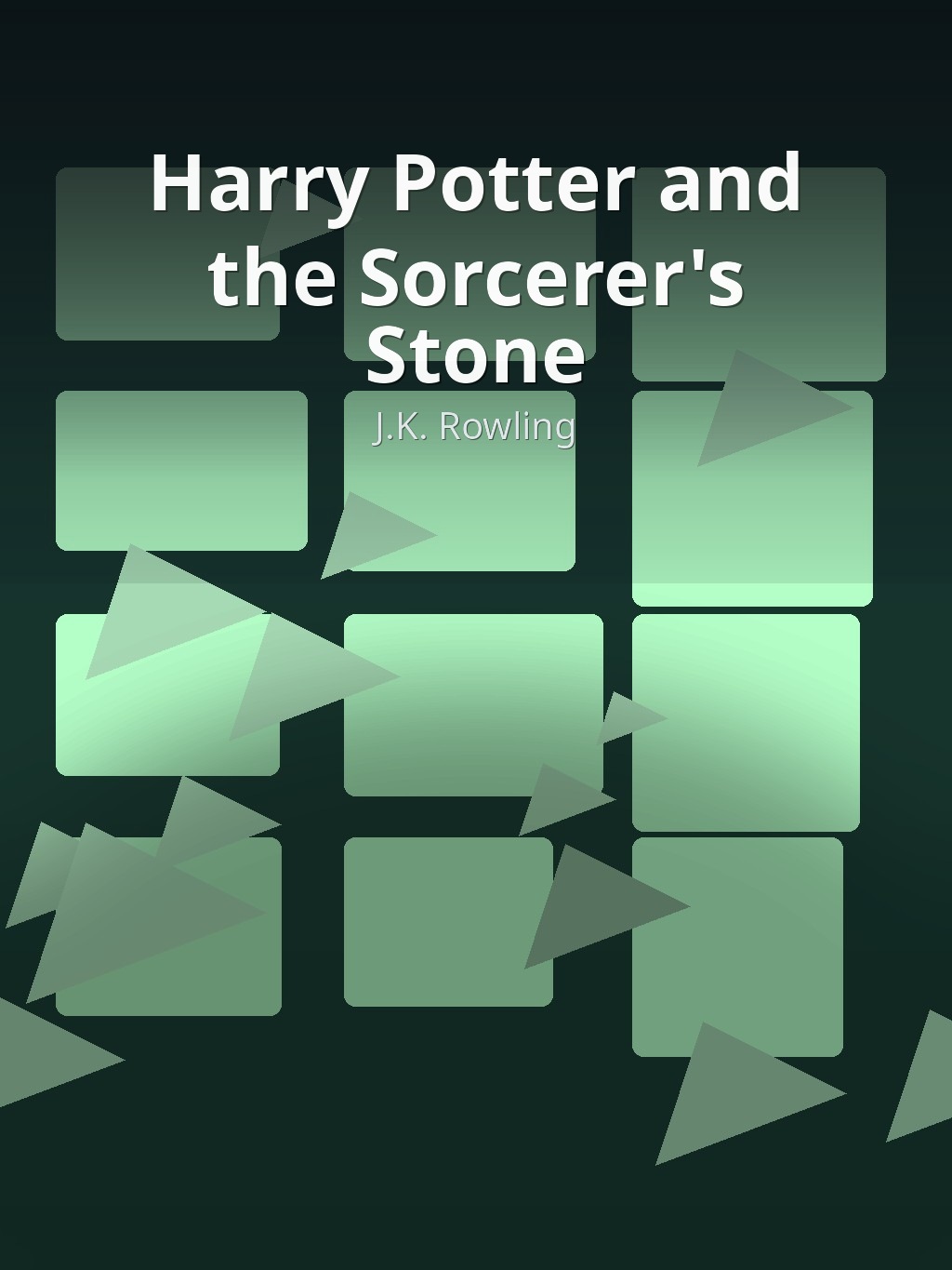 Harry Potter and the Sorcerer's Stone by J.K. Rowling book cover