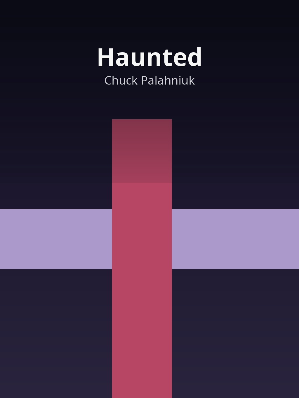Haunted by Chuck Palahniuk book cover