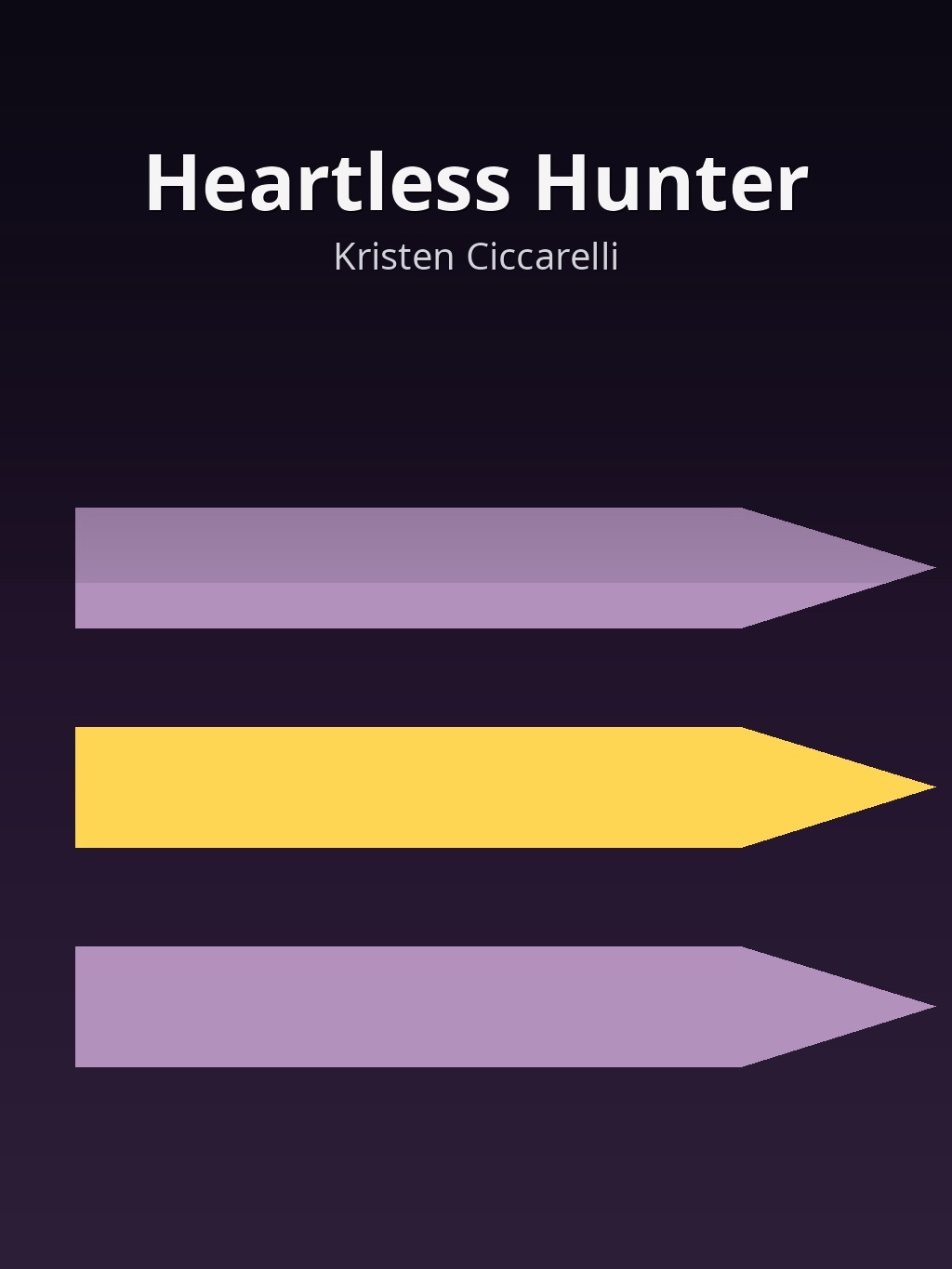 Heartless Hunter by Kristen Ciccarelli book cover