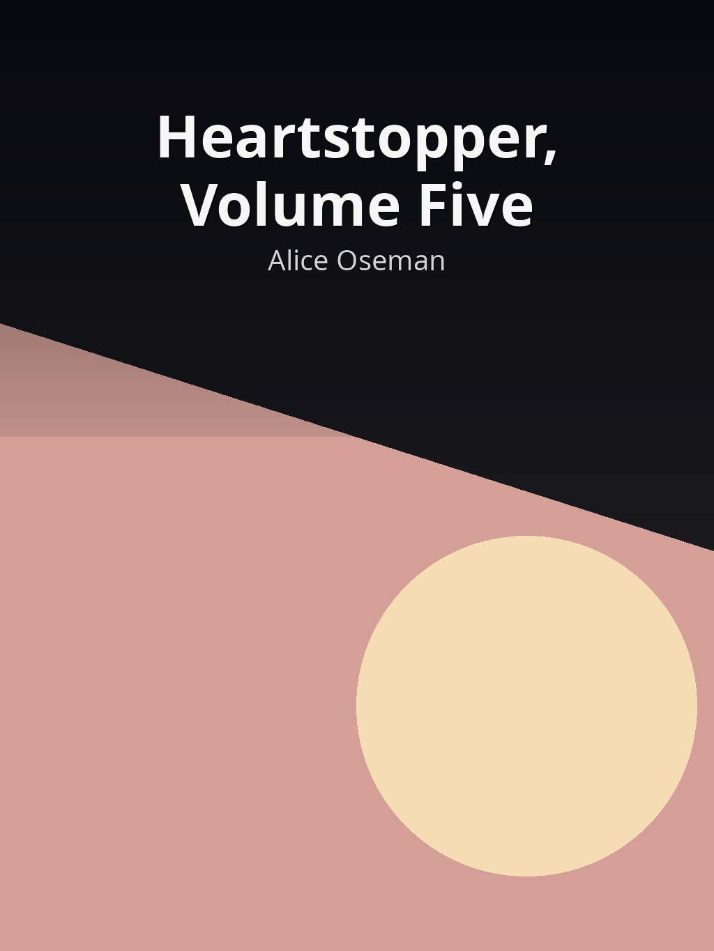 Heartstopper, Volume Five by Alice Oseman book cover