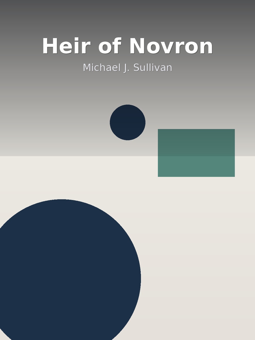 Heir of Novron by Michael J. Sullivan book cover