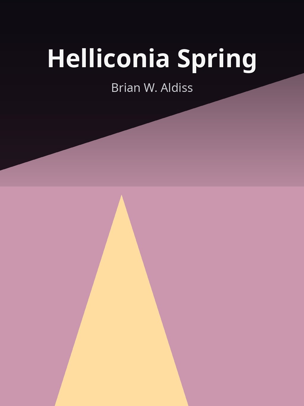 Helliconia Spring by Brian W. Aldiss book cover