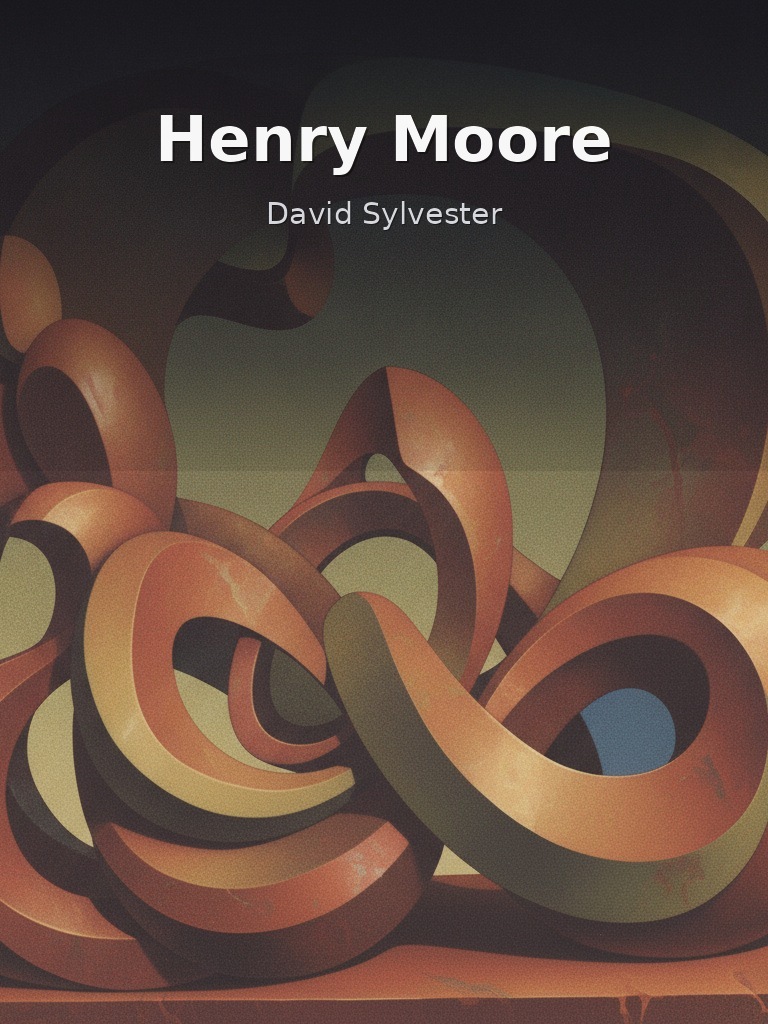 Henry Moore by David Sylvester book cover