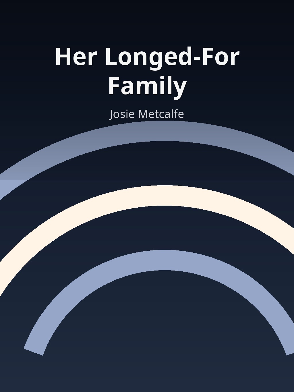 Her Longed-For Family by Josie Metcalfe book cover