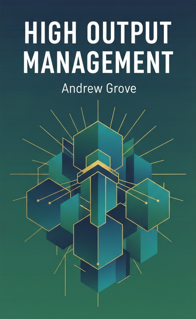 High Output Management by Andrew S. Grove book cover