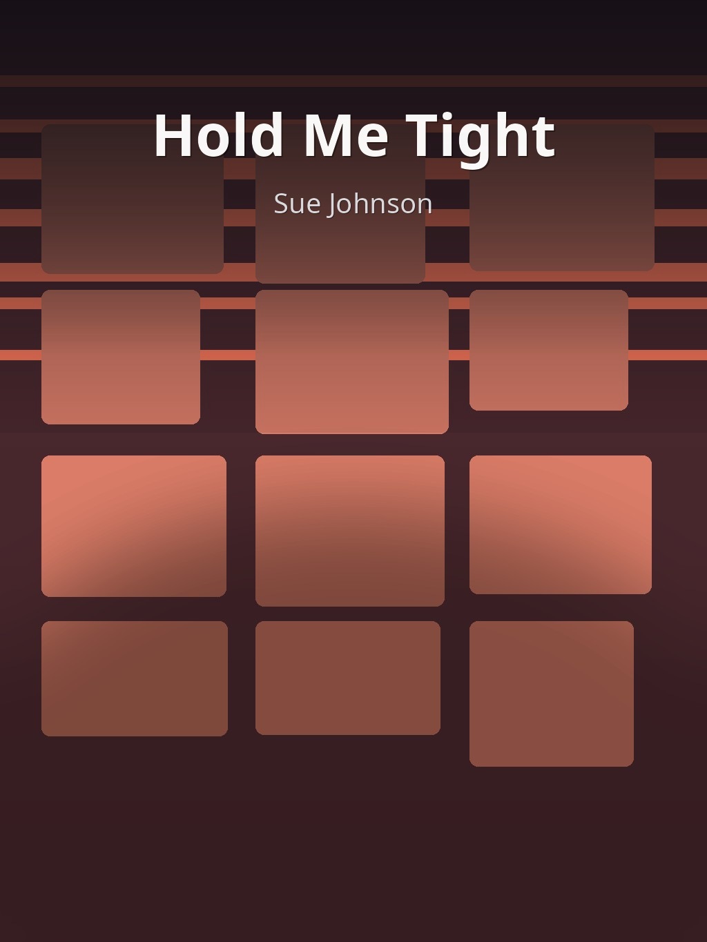 Hold Me Tight by Sue Johnson book cover