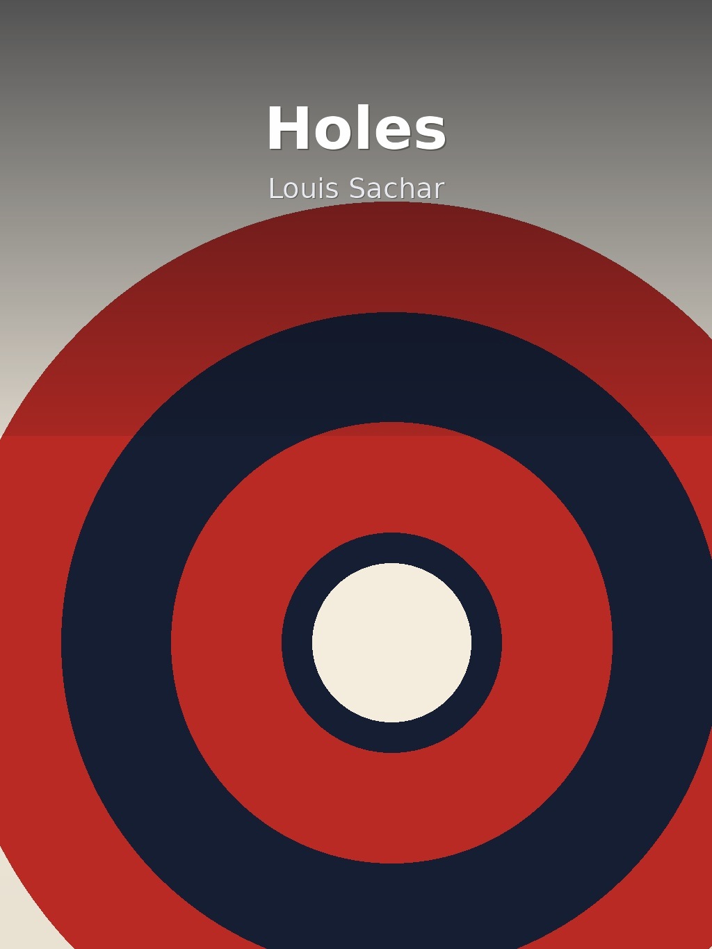 Holes by Louis Sachar book cover