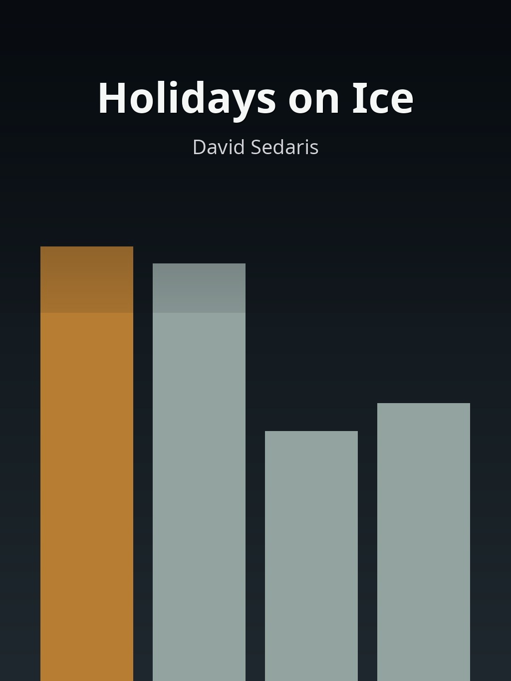 Holidays on Ice by David Sedaris book cover