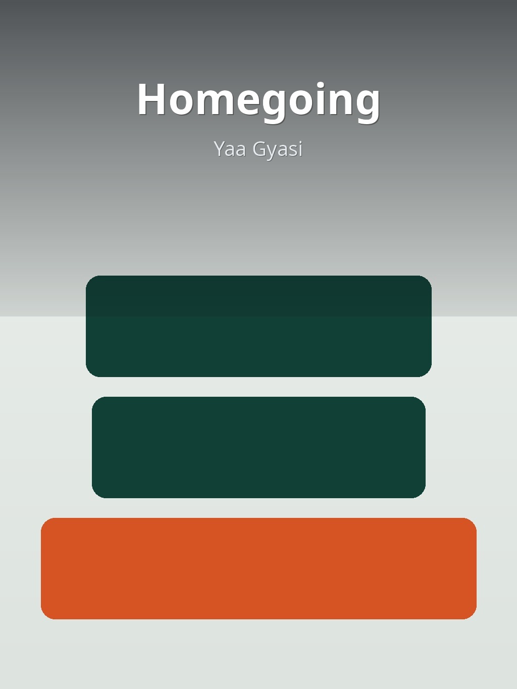 Homegoing by Yaa Gyasi book cover