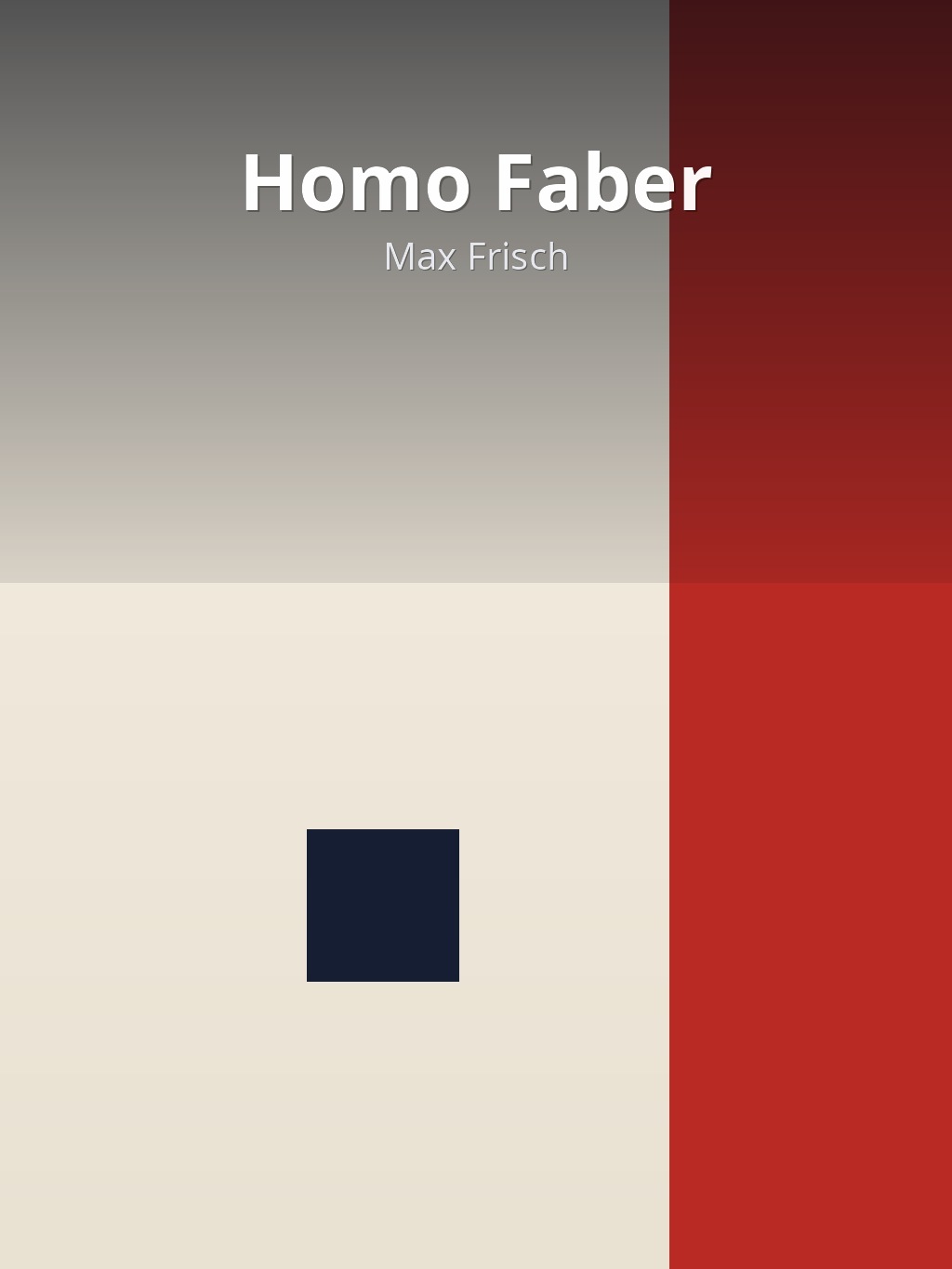 Homo Faber by Max Frisch book cover
