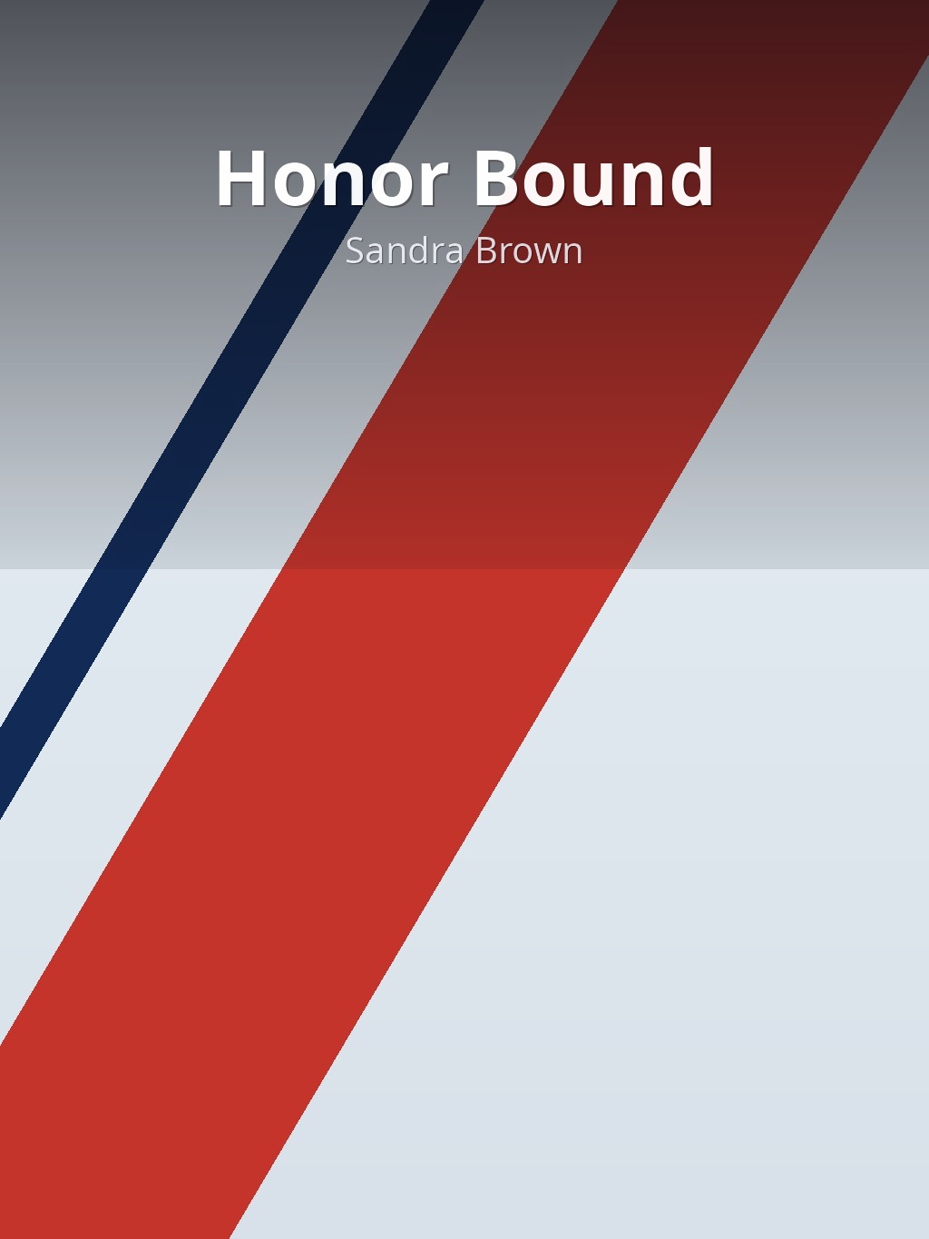 Honor Bound by Sandra Brown book cover