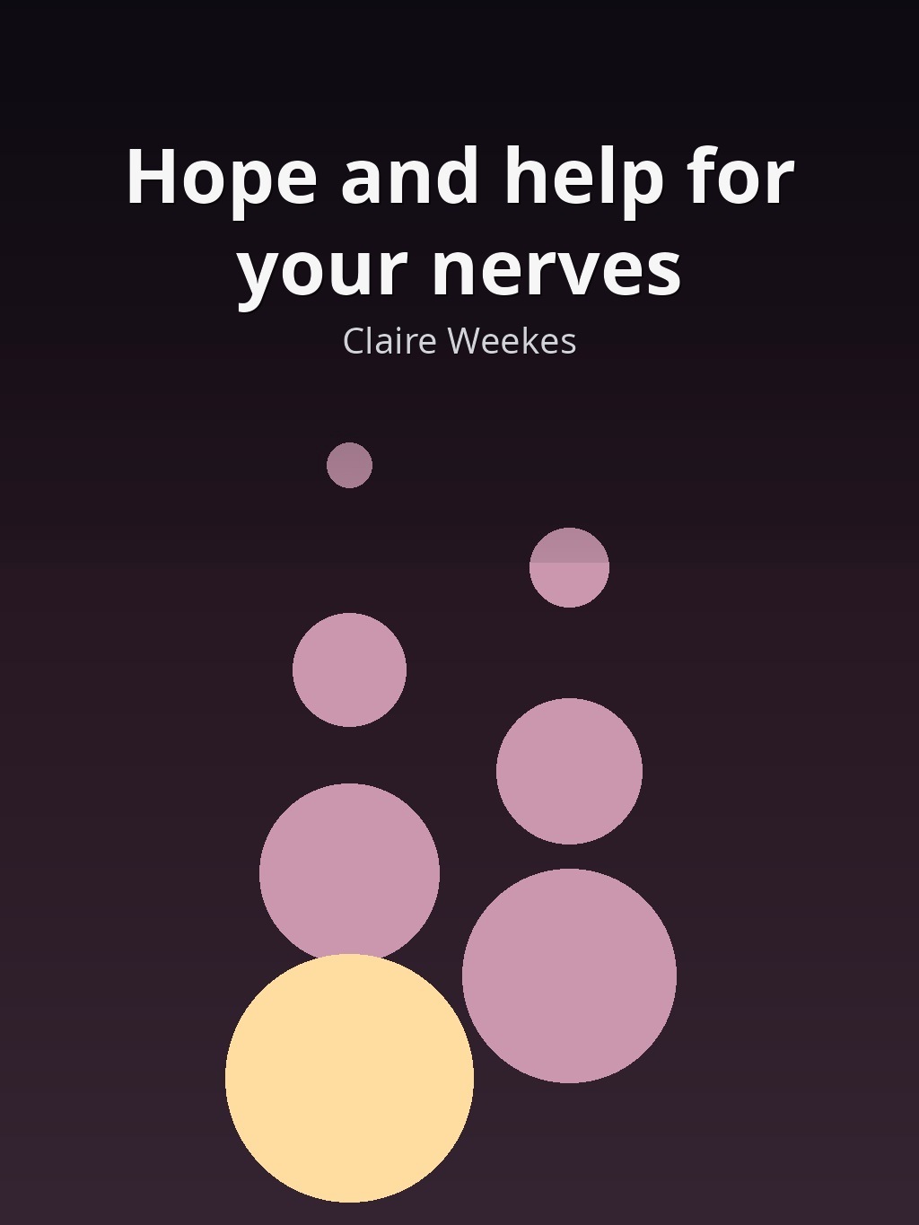 Hope and help for your nerves by Claire Weekes book cover
