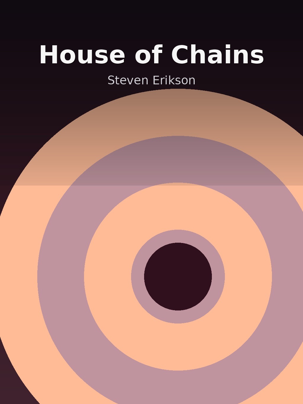 House of Chains by Steven Erikson book cover