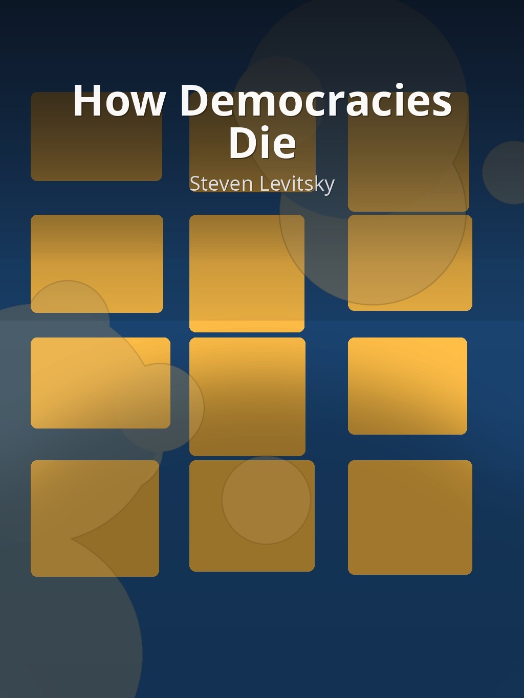 How Democracies Die by Steven Levitsky book cover