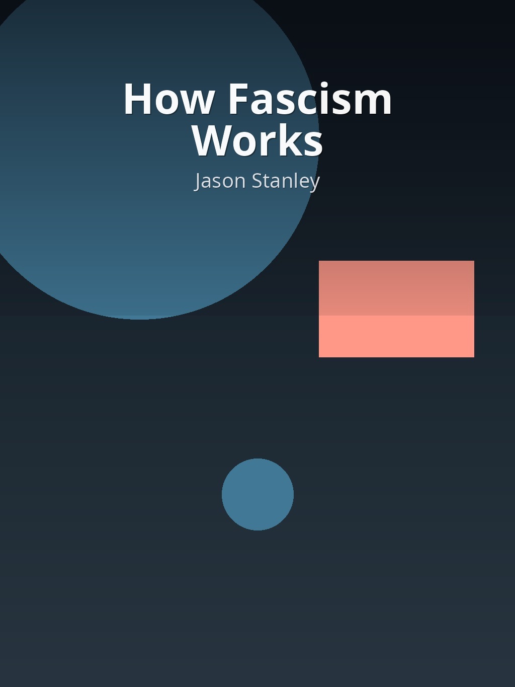 How Fascism Works by Jason Stanley book cover