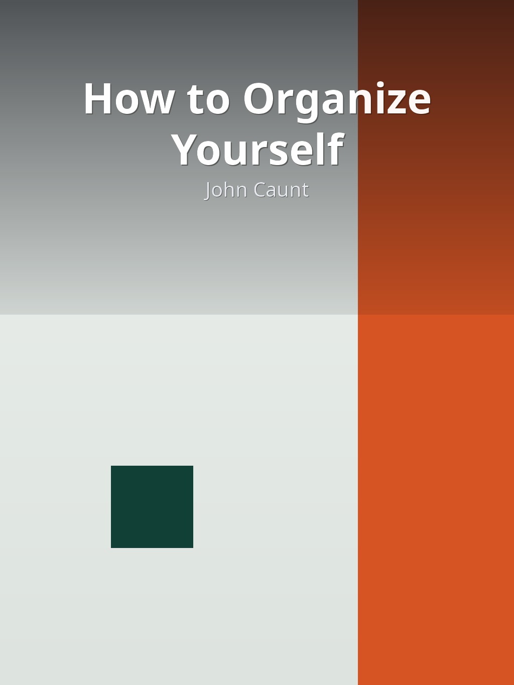 How to Organize Yourself by John Caunt book cover